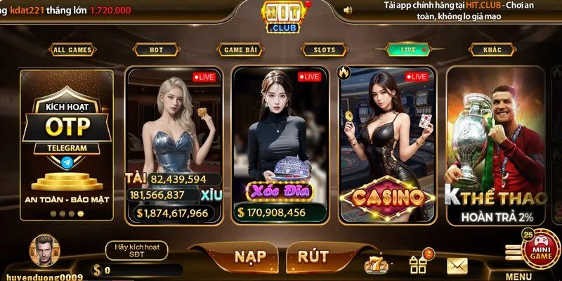 Khi nhiều người đăng nhập vào HitClub hệ thống sẽ bị nghẽn mạng