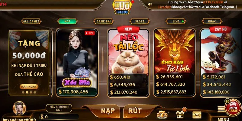 Cách vào Hitclub khi bị chặn là tải ứng dụng về thiết bị