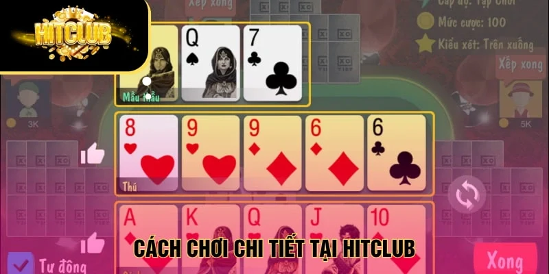 Cách cược Mậu Binh chi tiết tại Hitclub